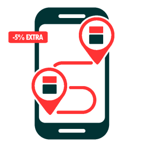 SEGUIMIENTO de la ENTREGA a cuenta del cliente (-5% EXTRA)